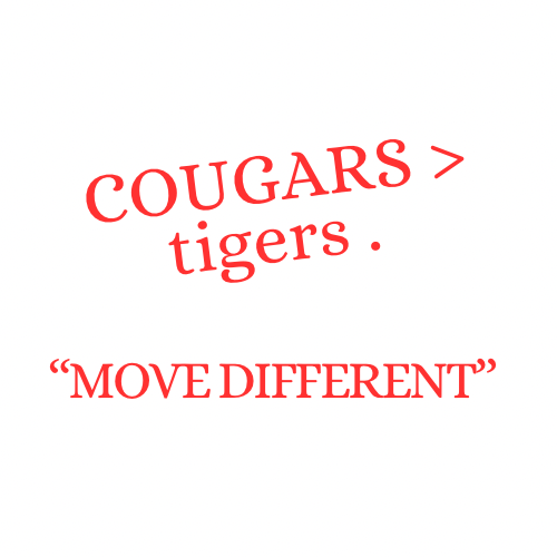 Sweatshirt - Move Different - Cougars > Tigers